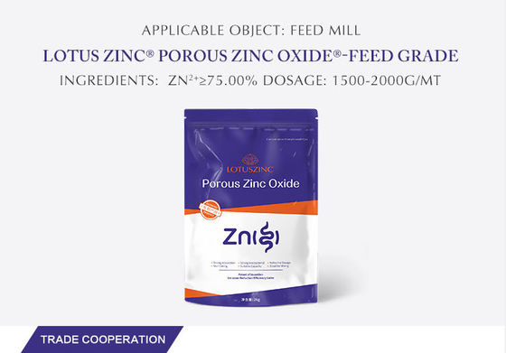 GMP Lotus Zinc Oxide Functional Minerals  For Feed Additives Chelota