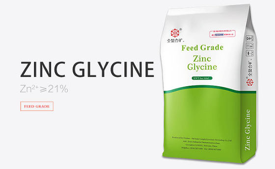 C4h8n2o4zn Zinc Glycine Chelate White Powder Organic Trace Elements GMP